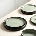 thumbnail image 5 of Stone Lain Lagoon Dinnerware Set Stoneware, Service for 8, 24-Piece, Green, 5 of 6