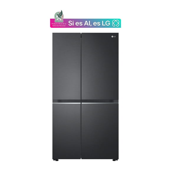 Refrigerador LG 28 Pies Side by Side Negro VS28BT