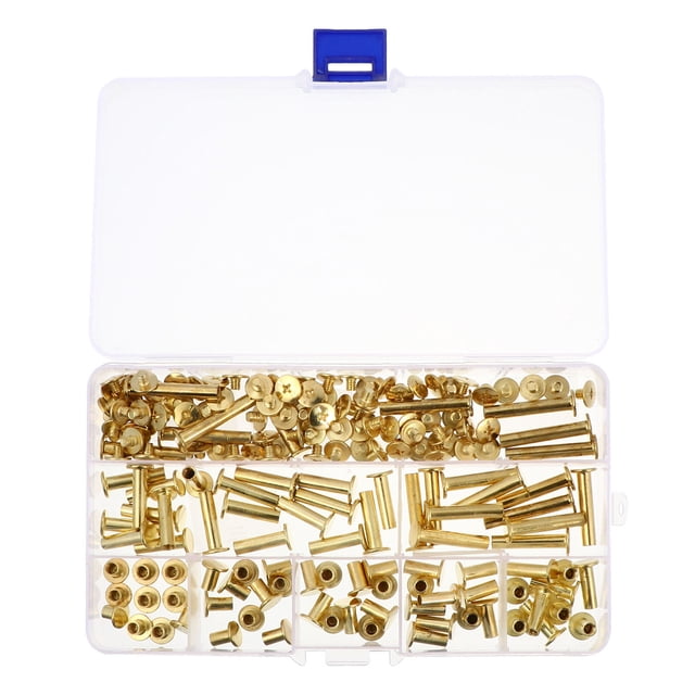 MasteelfCA 1 Ensemble Vis Kit Assorti M5 Vis de Liaison Assortie pour Scrapbook