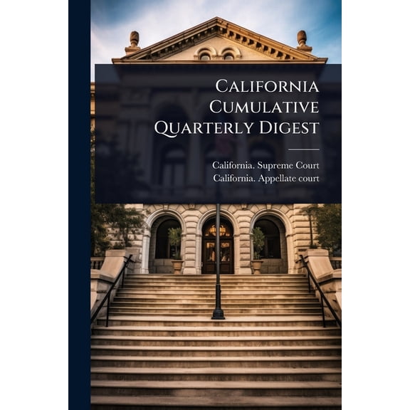 California Cumulative Quarterly Digest, (Paperback)