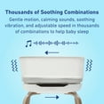thumbnail image 5 of Graco Smartsoothe Newborn Bassinet, Luna Design, 5 of 9