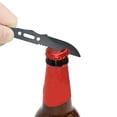 thumbnail image 4 of Spork Para Acampar Al Aire Libre Spork de acero inoxidable con silbato para campamento al aire libre, tenedor, cuchara, vajilla (caqui), 4 of 5