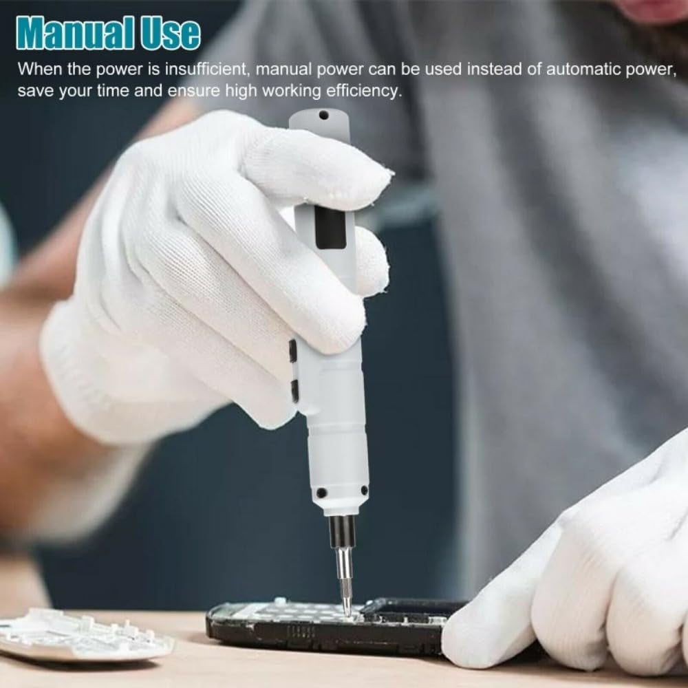13Pcs Electric Screwdriver Drill Kit Mini Cordless Rechargeable Power Tool