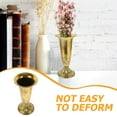 thumbnail image 3 of unbranded Jarrón Urna De Hierro Dorado Con Vintage Para Y Arreglo Floral, 3 of 6