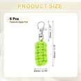 thumbnail image 2 of Uxcell Paracord Zipper Pull Polyester Replacement Woven Rope with Metal Clasp for Backpacks Light Green, 2 of 7