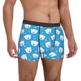 thumbnail image 5 of Men's Boxer Briefs, Cute Polar Bear Soft Comfy Mens Underwear Boxer Briefs Breathable With Widen Waist, 5 of 7