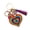 Love money, variant on Lovely Rainbow Love Key Holder Dainty Tassels Charm Ideal For Purse Backpack Decoration