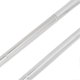 thumbnail image 3 of 2pcs Double Ended Eyeshadow Brush Set Women Silver Soft Hair Makeup Slanted Eyebrow Brush Cosmetic Tool, 3 of 5