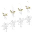 thumbnail image 6 of DRAFIDEEP Christmas Style Angel Shape Hanging Ornaments 8Pcs 9x7x3 in Large, 6 of 7