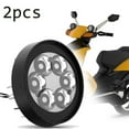 thumbnail image 2 of 2Pcs 6LED Motorcycle Headlight DRL Spotlights Super Bright LED Lamp Fog Light, 2 of 8
