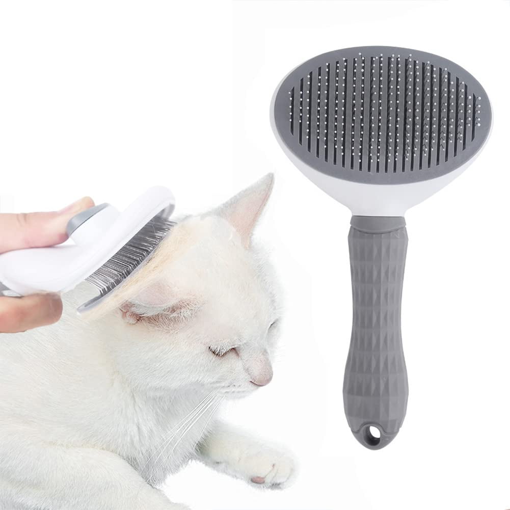 Cat Brushes for Indoor Cats Long Short Hair Dematting Comb for Dogs Cat Massage Brush Wire Malting Brush for Cats Dogs Shedding Comb for Dogs Pet Brush Cat Fur Remover Cat Brushes for Indoor Cats Long Short Hair Dematting Comb for Dogs Cat Massage Brush Wire Malting Brush for Cats Dogs Shedding Comb for Dogs Pet Brush Cat Fur Remover