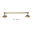 thumbnail image 6 of BIMZUC 41 cm All‑Copper European Style Wall‑Mounted Towel Rack – Single‑Pole, Antique Finish, Space‑Saving Bathroom Hook, 6 of 6
