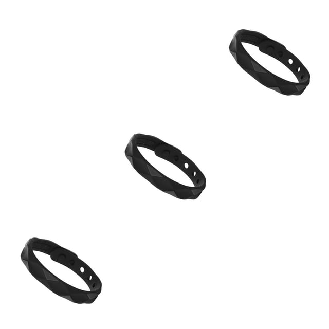 Eigraketly antiestática ajustable Eliminador de estática de cuerpo de silicona poligonal deportiva ligera Correa de muñeca Type4 NO4