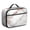 White and Copper Marble, variant on Blue and Gold Marble Pattern Insulated Lunch Bag Teens,Bento School Lunch Bag for Teens for Work,Picnic or Travel 10.6x7.7x4.3 Inches,12 Can Capacity