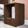 thumbnail image 4 of Homestyles Table de Chevet en Bois d'Acajou Merge en Noyer Brun, 4 of 33