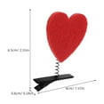 thumbnail image 2 of GOOHOCHY 10Ud Clips Para El Con Rojo Romántico Para Fiesta De San Valentín, 2 of 6