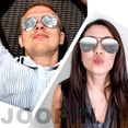 thumbnail image 2 of Gafas de sol Joopin Trendy All Silver Polarized UV400 para mujer, 2 of 6