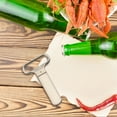 thumbnail image 5 of Uanit Wine Opener - Two Prong Cork Puller for Wine Bottles - Stainless Steel Wine Bottle Opener - Ideal for Safely Removing Fragile, Old Corks Intact - Gifts for Wine Lovers, 5 of 7
