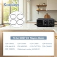 thumbnail image 3 of Kit de correas Koatukys para reproductor de CD Sony CDP-CX400, paquete de 4, 3 of 6