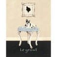 thumbnail image 3 of Adams, Emily 12x14 Black Modern Framed Museum Art Print Titled - Le Growl, 3 of 5