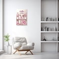 thumbnail image 4 of ZHONGYUTONG Bathroom Decor Wall Art Farmhouse Canvas Country Dragonfly Flower Pictures Rustic Relax Painting for Toilet Decor Framed (12.00" x 18.00"), 4 of 5