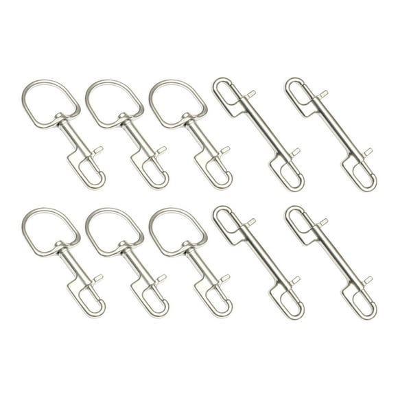 diving ,Double Ended Small Stainless Steel Clip,Dive Single Ended Hook Buckle,Scuba Diving ,Snap Clip Hooks Spring s