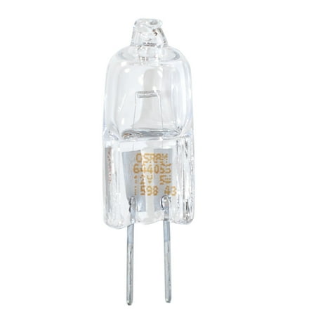 Base Halogen Sylvania Light Bulb - Osram Sylvania 64405 5W 12V G4 base Halogen Halostar Light Bulb
