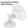 thumbnail image 6 of Hadanceo Women Supply Breast Pump Part Flange Inserts Convert Food-Grade Materials Breast Pump Part, 6 of 9