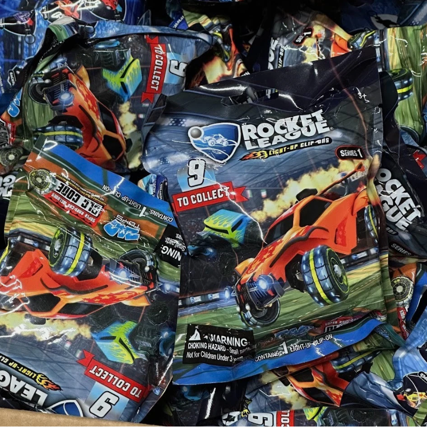 Rocket League Light Up Clip On 5 Blind Bags Series 1