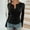 Black, variant on Trushirt Womens Tops Solid Long Sleeve Crew Neck Casual Fall Winter Knit Navy Going Out Tops for Women Size M