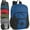 6 Colors Pack, variant on Summit Ridge 24 Pack of Bulk Wholesale Multi-Pocket, Multi-Purpose Backpacks for Work, School, College, Classrooms, Charity and Homeless Donation in 4 Colors Pack