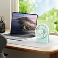 thumbnail image 5 of Portable Fan,Mini Desk Fan, USB Charging Desktop Fan With Three Adjustable Gears Lightweight & Silent Portable Small Fan Suitable For Outdoor Home Office, 5 of 8