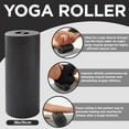 thumbnail image 4 of OASIS 5 in 1 Foam Roller Set with Peanut Massage Ball, Curved Muscle Brush - Yoga Roller, Massage Ball, Trigger Point Triangle for Deep Tissue Relief (Black), 4 of 16