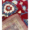 thumbnail image 6 of 5' x 7' Feet Burgundy Red Blue Beige Floral Traditional Oriental Vintage Area Rug Carpet, 6 of 8