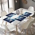 thumbnail image 6 of Placemat Ocean Jellyfish Placemats for Dining Table Watercolors Blue Washable Table Mats for Party Kitchen Dining Decoration, 6 of 7