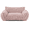 pink+2, variant on KAIFENG White S Size 3 Sided Bolster Pet Sofa Couch Removable Washable Plush Cuddler Bed For Indoor Cats Small Pets
