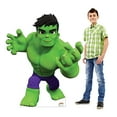 thumbnail image 4 of Cardboard People Hulk Life Size Cardboard Cutout Standup - Marvels Spidey and His Amazing Friends (TV Series), 4 of 5