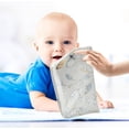 thumbnail image 7 of GZHJMY Baby Gauze Towels for Kids Soft Handkerchief Newborn 100% Cotton Butterfly Branches with Leaves Absorbent 12x12 Inch 3 Pack, 7 of 7