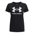 thumbnail image 4 of Camiseta Under Armour Live Sportstyle Graphic para mujer en blanco y negro, 4 of 5
