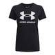 thumbnail image 4 of Camiseta Under Armour Live Sportstyle Graphic para mujer en blanco y negro, 4 of 5