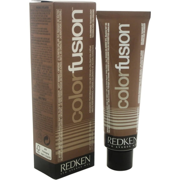 Redken Color Fusion 4Ag Ash Green Advanced Performance Color Cream Hair Color 2.1 Ounce 60 Milliliters