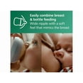 thumbnail image 6 of Philips AVENT Glass Natural Baby Bottle with Natural Response Nipple, Clear, 4oz, 4pk, 6 of 9