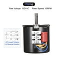 thumbnail image 5 of Motor Sincrónico Engranaje Unique Bargains 10RPM 110V 18W 50/60Hz, 5 of 5