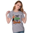thumbnail image 3 of Popeye Olive Oyl Too Cute Halloween Women's T Shirt Ladies Tee Brisco Brands S, 3 of 5