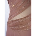 thumbnail image 6 of YiZYiF Women's Sparkly Rhinestone Figure Skating Dress Sleeveless Ballet Skirt Lyrical Dance Leotard Coffee M, 6 of 7