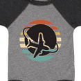thumbnail image 4 of Inktastic Airplane Trip Vintage Travel Boys or Girls Baby Bodysuit, 4 of 5
