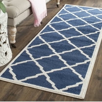 Safavieh Amherst Sharalyn Geometric Runner Rug, Navy/Beige, 2'3" x 7'