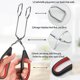 thumbnail image 3 of Kitchen Scissors Set of 3, Stainless Steel Kitchen Scissors for Cooking Bread, Food, BBQ, Salad, 3 of 5