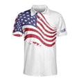 thumbnail image 2 of Custom Name Men's Golf Polo All Balls Matter American Patriotic Men's Polo S-5XL, 2 of 5