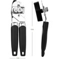 thumbnail image 2 of Manual Can Opener Smooth Edge Tin Openers Soft Handled 3 In 1 Bottle Openers, 2 of 5